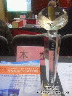 2012中國室內環保市場最具發展優秀品(證書)